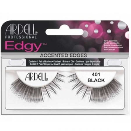 Edgy Accented Lashes - 401 Black