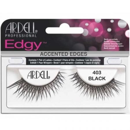 Edgy Accented Lashes - 403 Black
